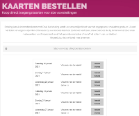 e-tickets controleren embed ticketshop